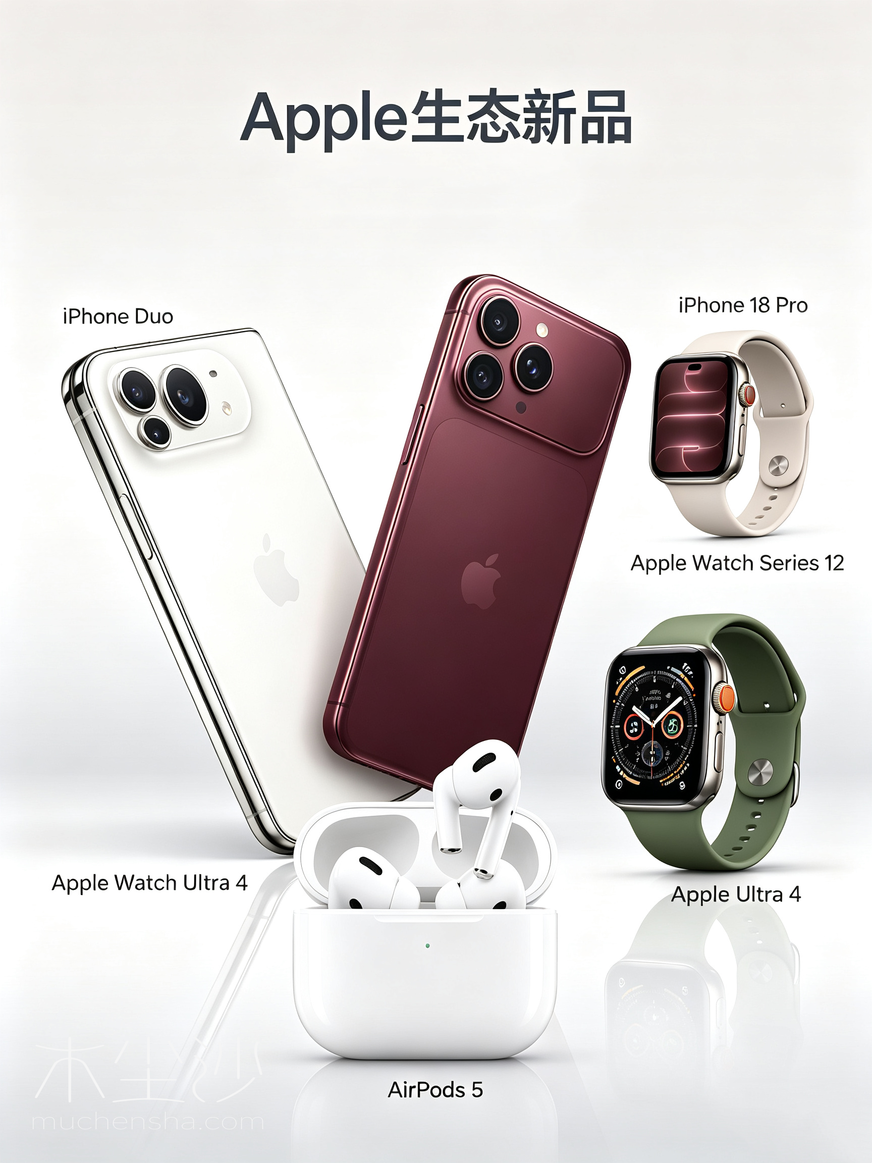 苹果秋季发布会：折叠 iPhone Duo 领衔五大硬件集体亮相